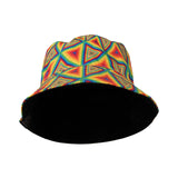 Color Spiral Reversible Bucket Hat