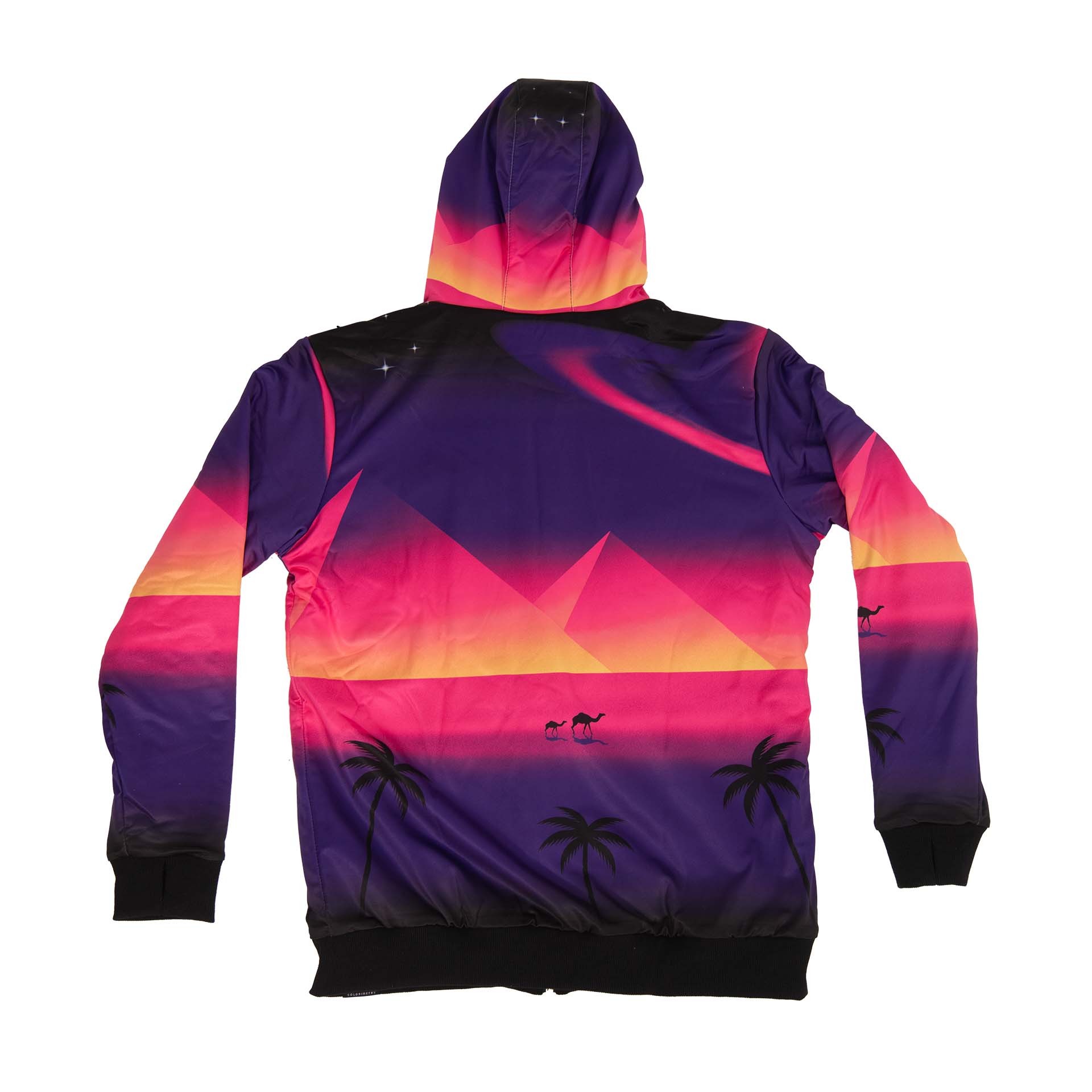 Arabian Nights Fleece-Lined Zip-Up Hoodie