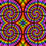 Rainbow Spirals